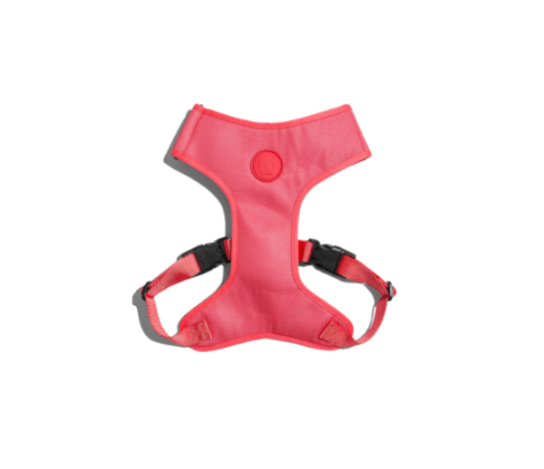 Zee.Dog Peitoral Ajustável Air Mesh Neon Coral