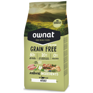 Ownat Grain Free Prime Gato Adulto Frango