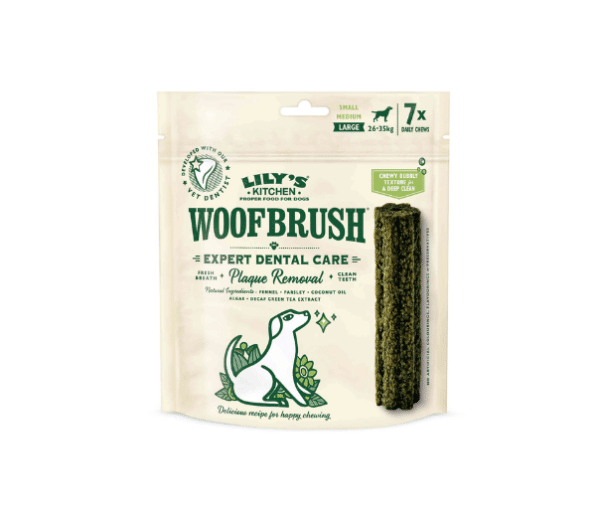 LILY´S KITCHEN Woofbrush Snack Dental- L