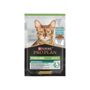 Pro Plan Nutrisavour Esterilizado com Peixe do Oceano (gelatina)- 85 g